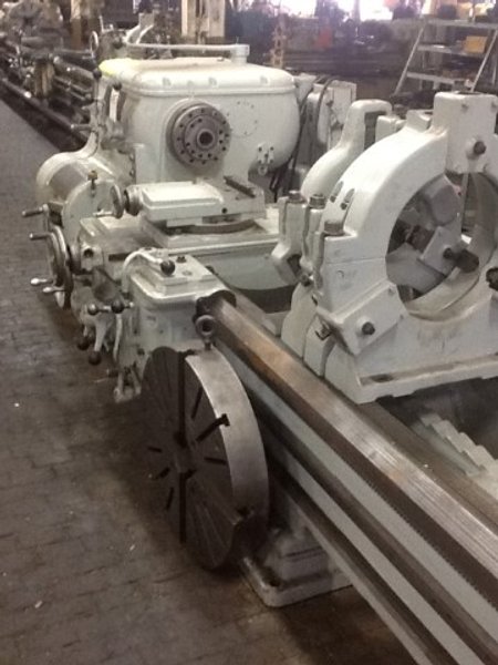 32" x 432" AXELSON LATHE. STOCK #1425115