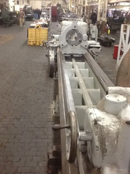 32" x 432" AXELSON LATHE. STOCK #1425115
