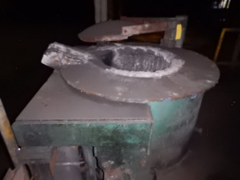 1986 Ajax Powerflew 1000 KW Coreless Furnance