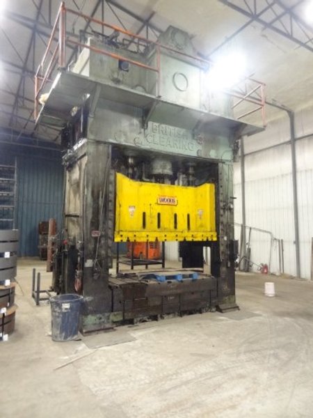 650-Ton USI Clearing 4-Point Press