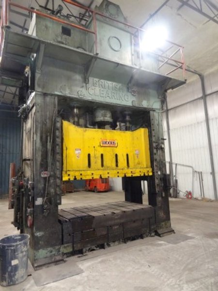 650-Ton USI Clearing 4-Point Press