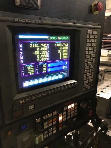 6&quot; Wotan CNC Horizontal Boring Mill