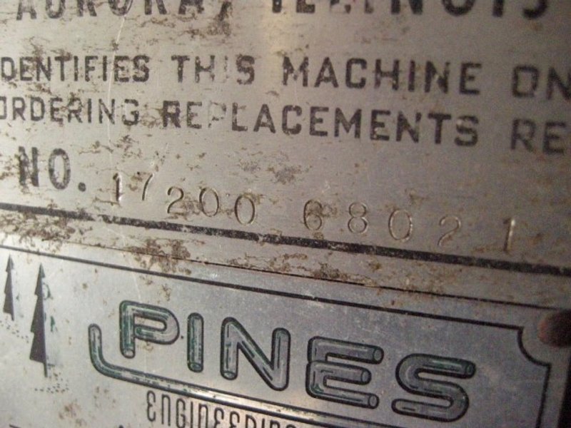 12" Pines Roto Form 5-12 Roll Extrusion Bending Machine