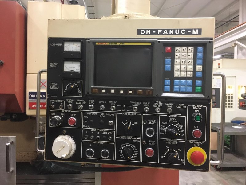 Okuma &amp; Howa Milac 40V CNC Vertical Machining Center