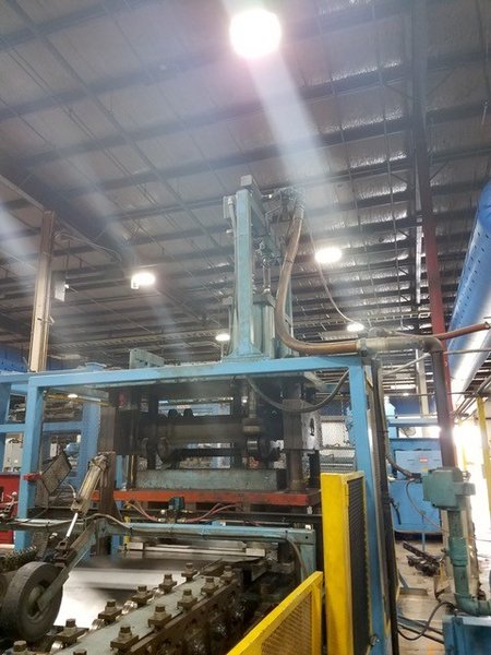 18 Stand x 1-1/2&quot; x 40&quot; Bradbury Dual Head Rollforming Line