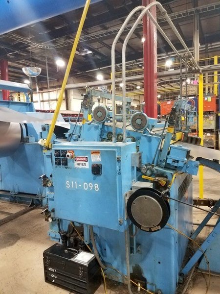 18 Stand x 1-1/2&quot; x 40&quot; Bradbury Dual Head Rollforming Line