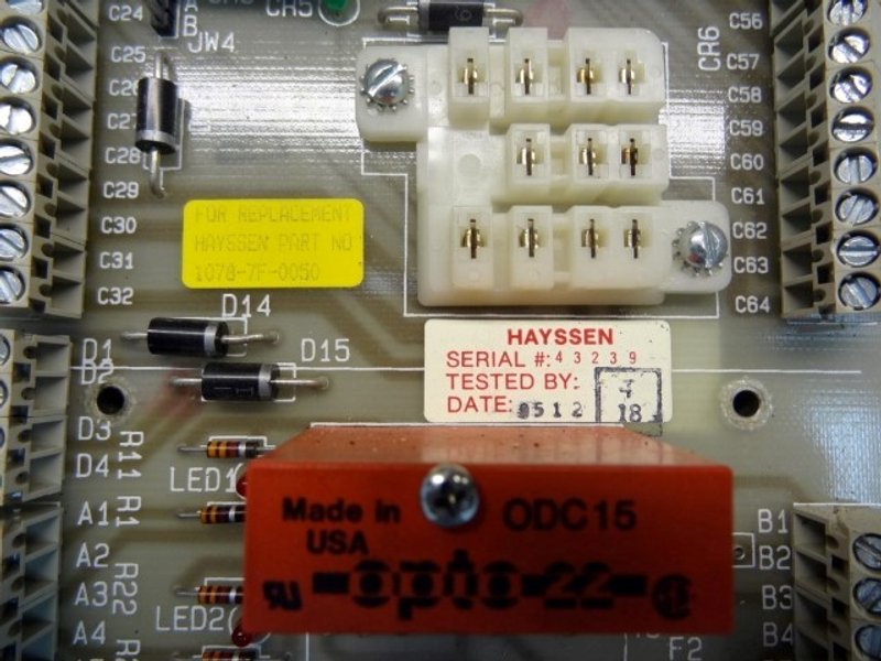 Hayssen 1078-7F-0050 PC Board