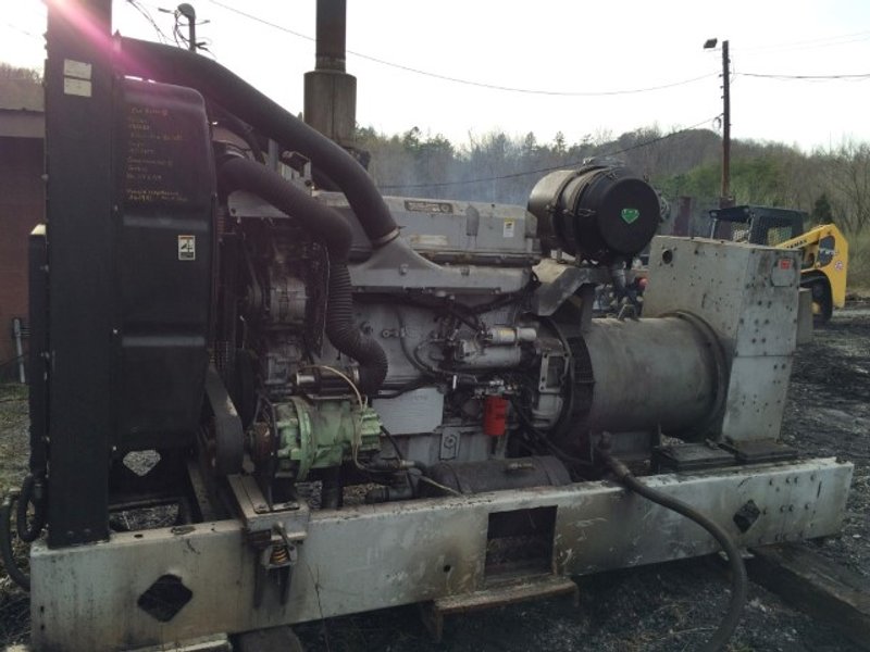 355 KW Detroit Diesel Generator Model 350DSE