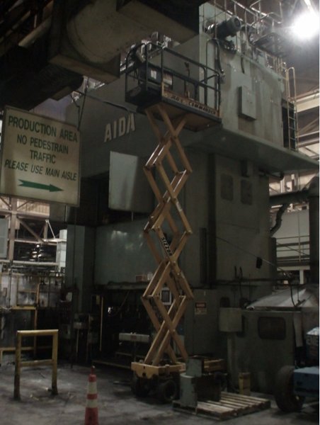 3000 Ton Aida Cold Forging Press