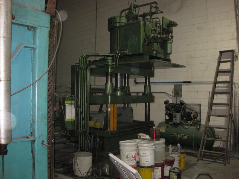 200-Ton Danly Hydraulic Press, Model: CH200-48x36