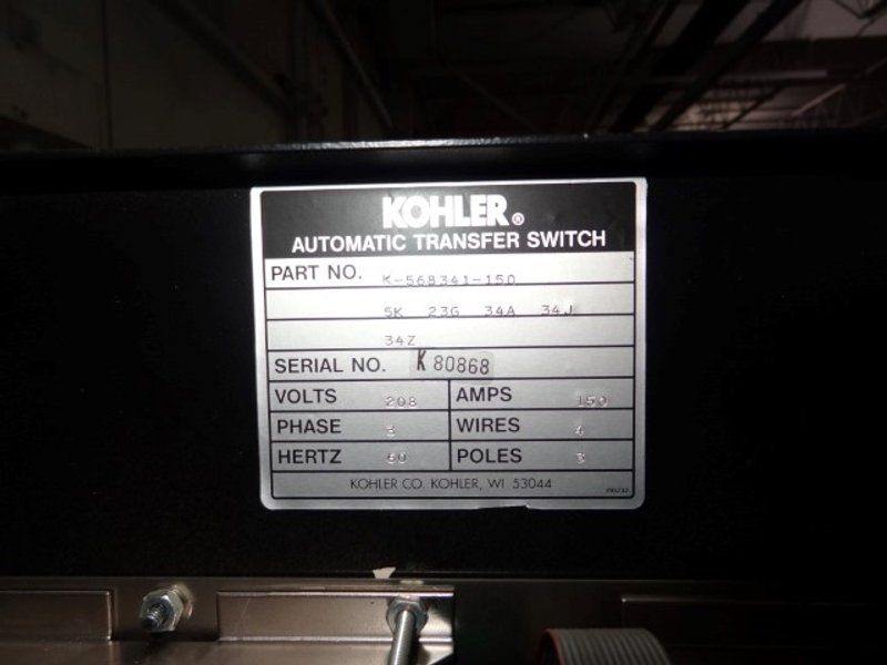 35 KW Kohler Generator