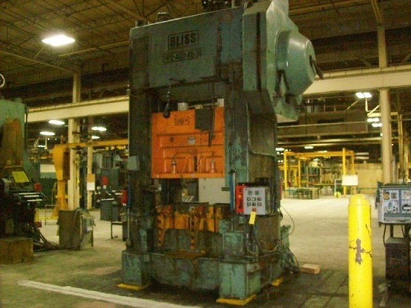400 Ton Bliss High Speed Straight Side Press