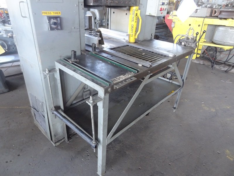 150 TON BIPEL SINGLE POST HYDRAULIC PRESS. STOCK # 0902416