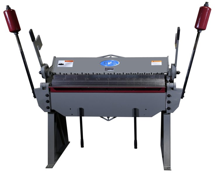 BB-612-6HD, 6' 12 Gauge Sheet Metal Finger Brake | Box and Pan