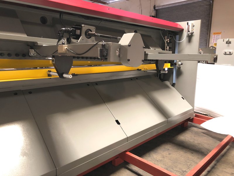 HS-0825E, 8' x 1/4" Hydraulic Plate Shear - Electric Backgauge