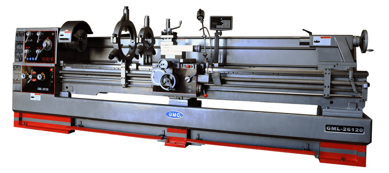 GML-26120, 26 x 120" Metal Lathe with 2-Axis DRO
