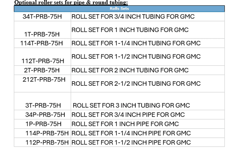 Angle Iron Benders, Ring Roller with 3" Square Dies