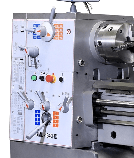 GML-1660HD, 16" x 60" Metal Lathe with 2-Axis DRO