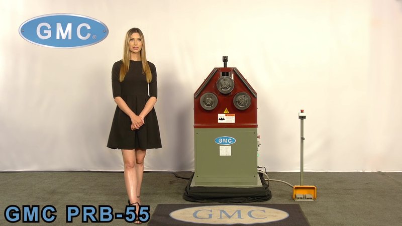 Ring and Angle Roll Bender with Manual Positioning | Single Phase