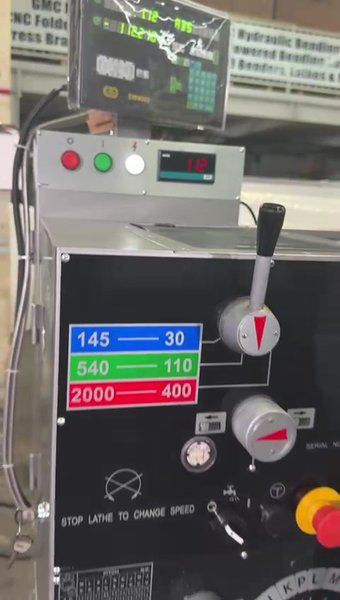 GMC VARIABLE SPEED PRECISION ENGINE LATHE - GML-1440VT