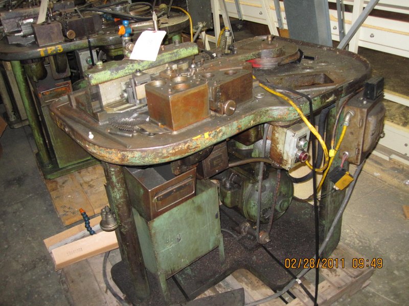 Hartford Model 190 Horizontal Hand Feed Thread Roller 