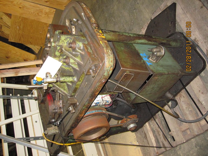 Hartford Model 190 Horizontal Hand Feed Thread Roller 