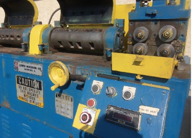 Lewis 2SV 32SV-DA Wire Striaghten and Cut Machine 