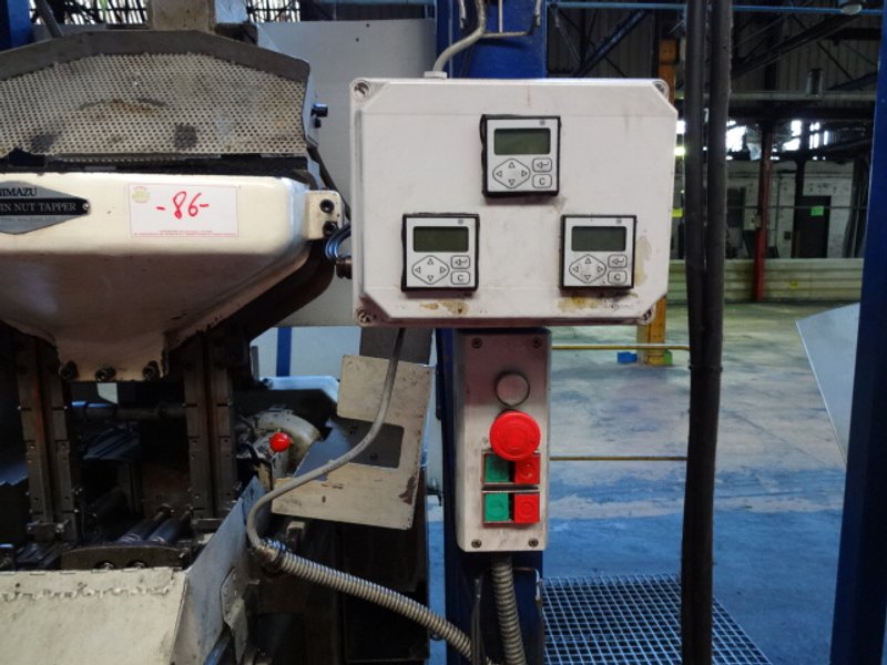 Shimazu Model Super 3-F Twin Spindle Nut Tapper