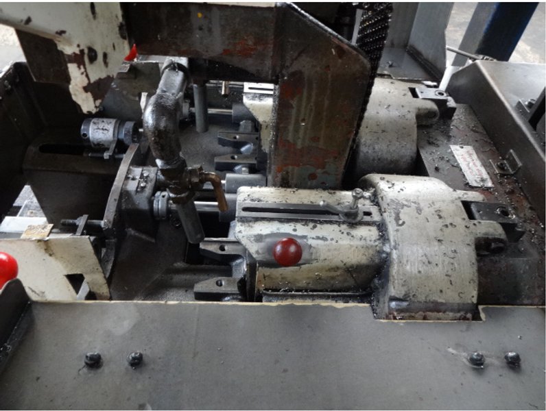Shimazu Model Super 3-F Twin Spindle Nut Tapper