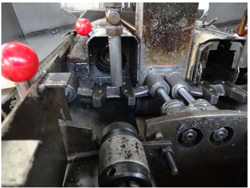 Shimazu Model Super 3-F Twin Spindle Nut Tapper