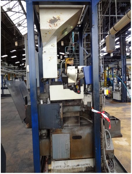 Shimazu Model Super 3-F Twin Spindle Nut Tapper