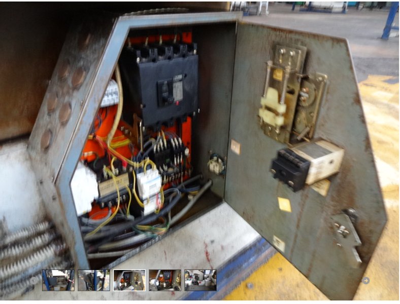 Shimazu Model Super 3-F Twin Spindle Nut Tapper