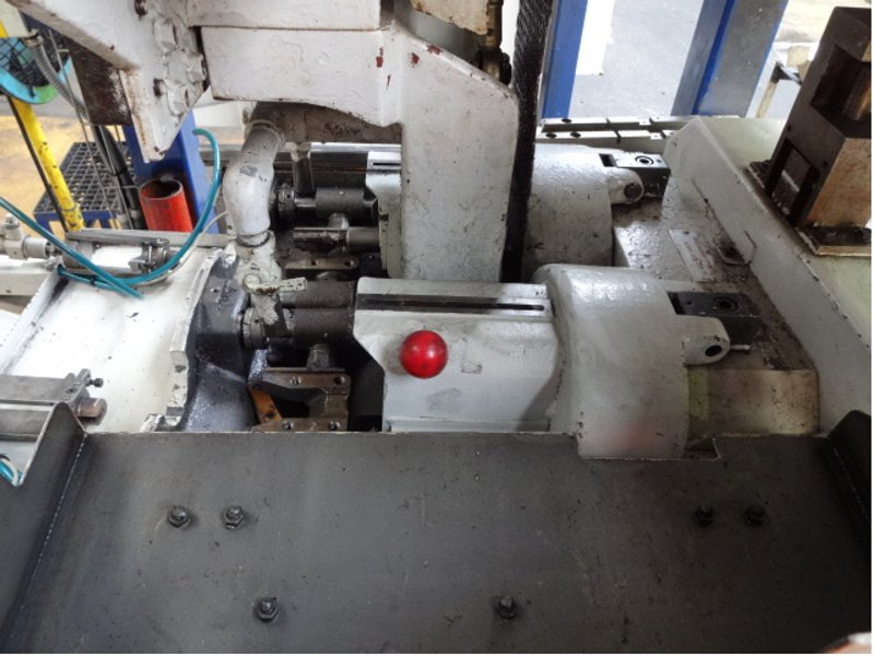 Shimazu Model Super 3-F Twin Spindle Nut Tapper