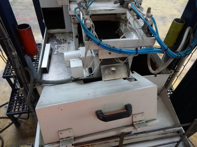 Shimazu Model Super 3-F Twin Spindle Nut Tapper