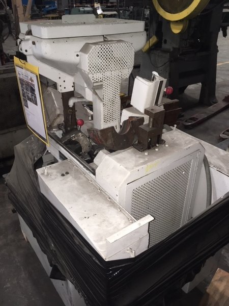 Shimazu Model Super 3-F Twin Spindle Nut Tapper