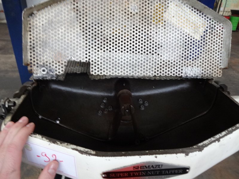 Shimazu Model Super 3-F Twin Spindle Nut Tapper