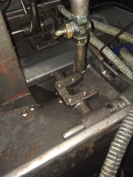 Shimazu Model Super 3-F Twin Spindle Nut Tapper