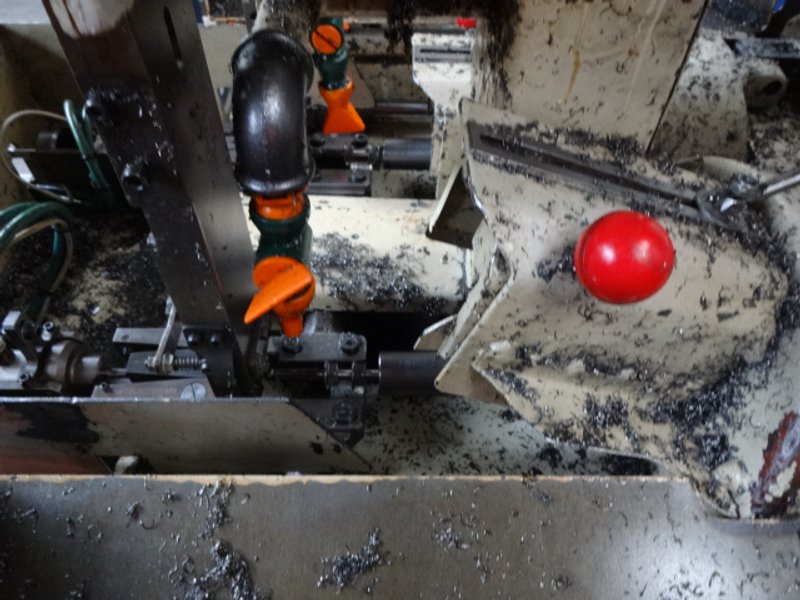 Shimazu Model Super 3F Twin Spindle Nut Tapper 