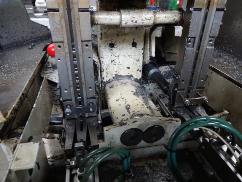 Shimazu Model Super 3F Twin Spindle Nut Tapper 