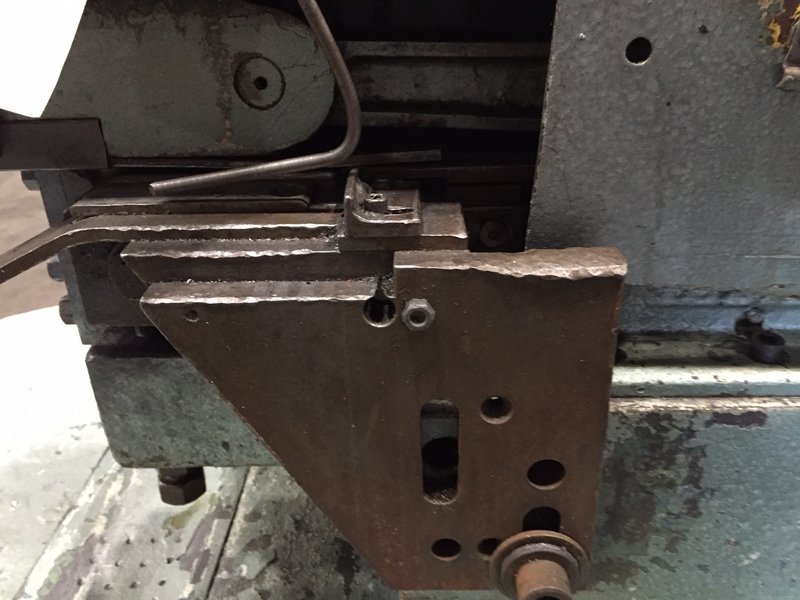 Waterbury Farrel #10 Side Feed Hand Feed Flat Die Thread Roller 