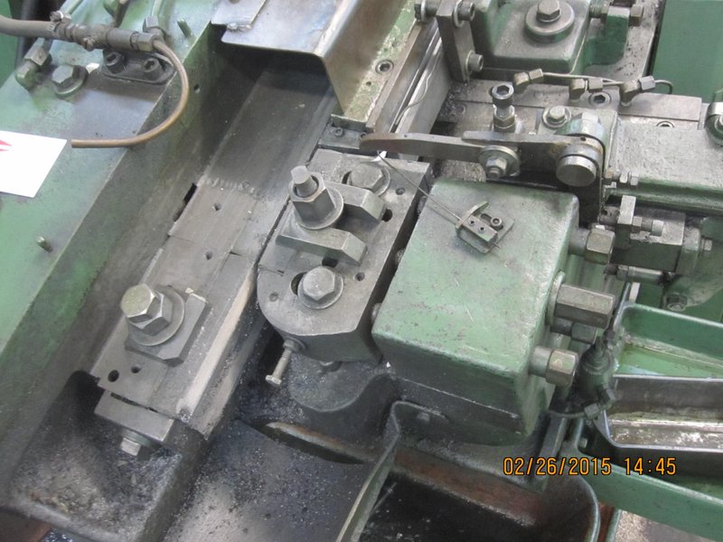 1/4" Waterbury Farrel Model #10 Incline Automatic Thread Roller 