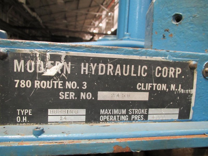 200 Ton Modern Hobbing Press