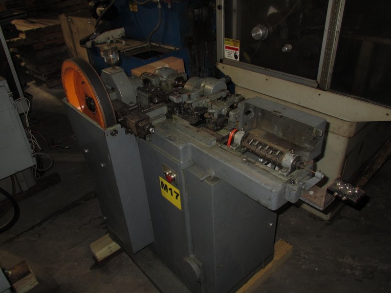 One Used Bundgens Model USS Pin Making Machine