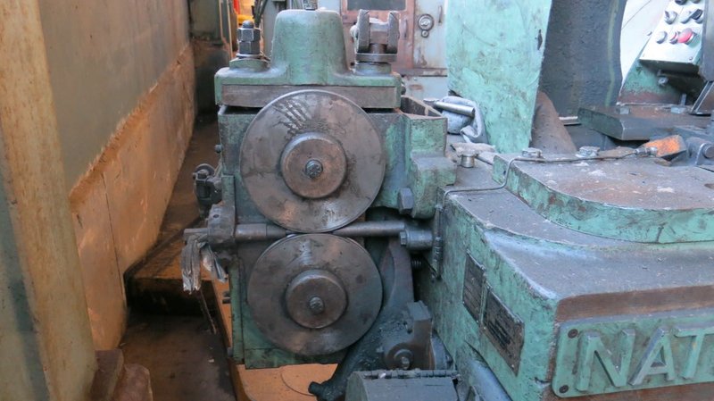 One Used 1/2&quot; National Model 500 Roller Header Set up as a Ball Header