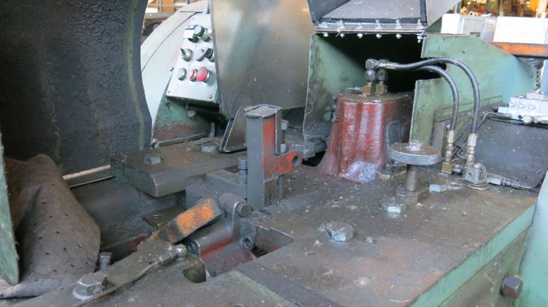 One Used 1/2&quot; National Model 500 Roller Header Set up as a Ball Header