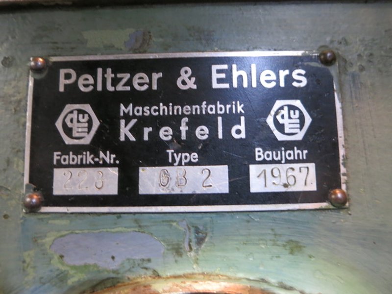 Peltzer and Ehlers Model GB 2 Boltmaster with P&amp;E NKW Pointing and Threading Machine