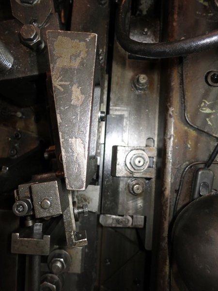 Peltzer and Ehlers Model GB 2 Boltmaster with P&amp;E NKW Pointing and Threading Machine