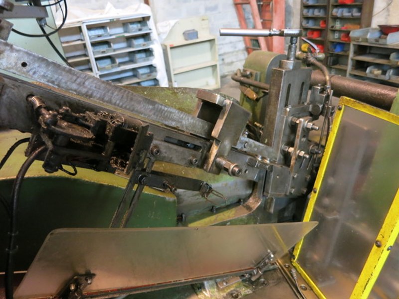 Peltzer &amp; Ehlers Model NKW-12 Combined Thread Rolling and Pointing Machine 