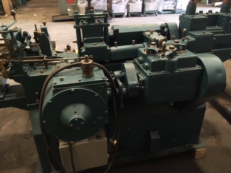 3/16&quot; Lewis Model 3F WireStraighten and Cutoff Machine 