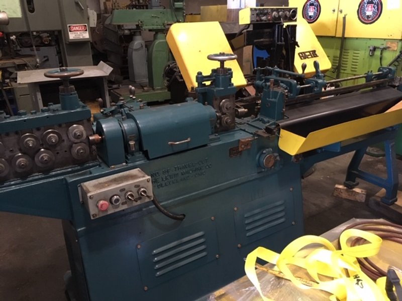 3/16&quot; Lewis Model 3F WireStraighten and Cutoff Machine 
